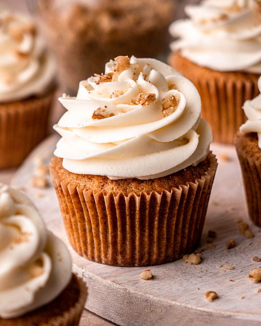 Carrot cake cupcakes