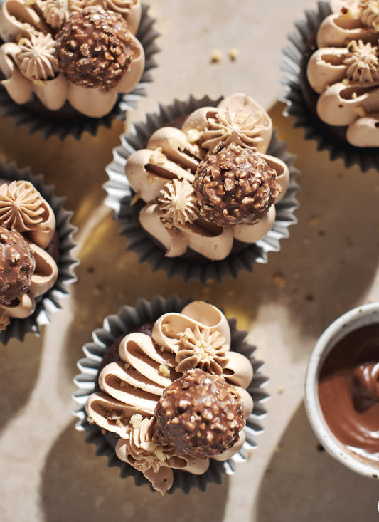 Ferrero Rocher Cupcakes